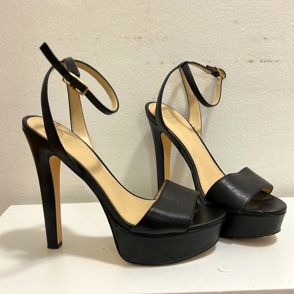 Guess Ankle Strap Platform Sandals